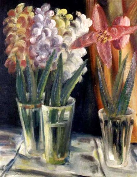 Blumenstillleben (hyazinthen Und Tulpen) - view 1
