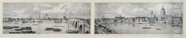 View Of The North Bank Of The Thames - view 1
