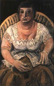 Bildnis Margarethe Kleinschmidt by Paul Kleinschmidt