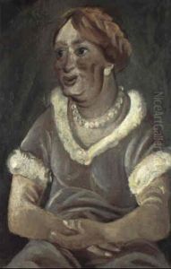 Portrait Fraulein Sauer by Paul Kleinschmidt