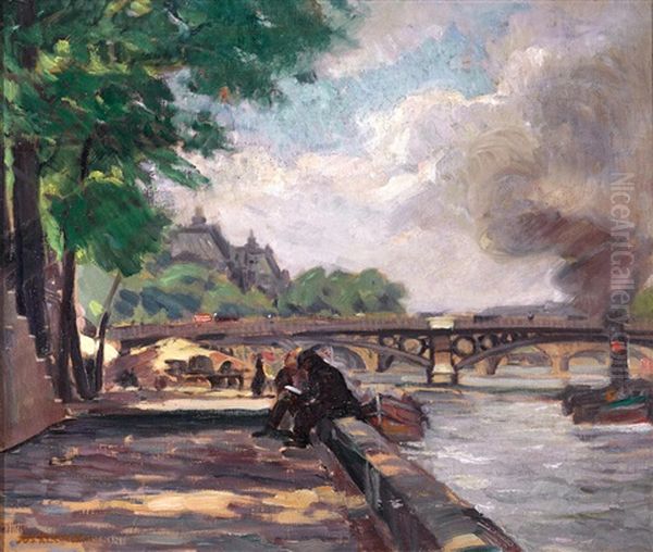 Pont De Solferino - view 1