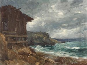 Boathouse At Canyon Cove by Joseph Kleitsch