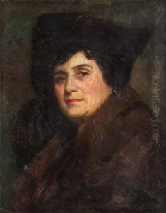 Woman In A Fur Hat