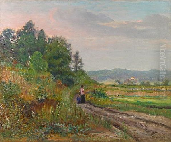 Edna And Eugene Out For A Stroll - view 1
