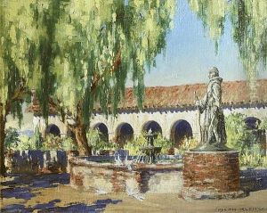 San Fernando Mission by Joseph Kleitsch