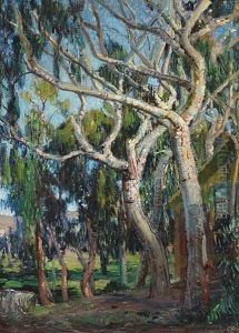 Tangled Branches, Laguna Canyon by Joseph Kleitsch