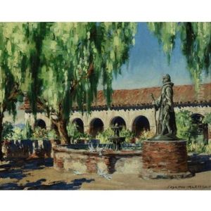 San Fernando Mission by Joseph Kleitsch