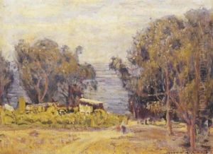 Old Laguna (foot Of Anita Street) by Joseph Kleitsch