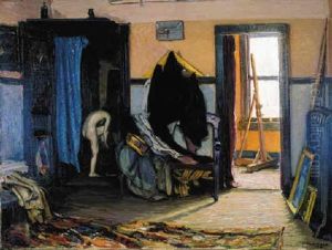 Studio Interior by Joseph Kleitsch