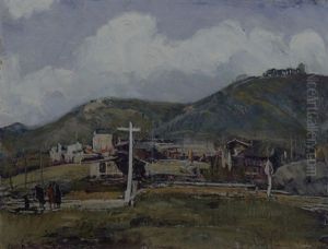 Rainy Day, Laguna by Joseph Kleitsch