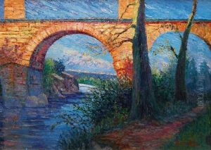 Pont Du Gard by Bernhard Klene
