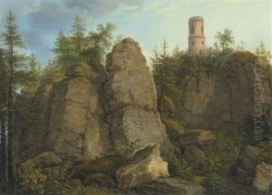 Klingstein - Porphyrfelsen Bei Aussig
