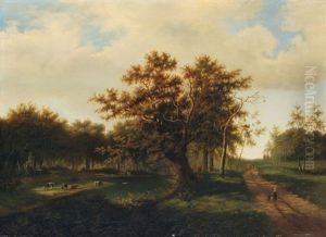 Abschied Am Eichenhain by Johann Christian Klengel