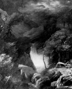 Arkadische Landschaft Im Sturm Arkadische Landschaft Im Sturm