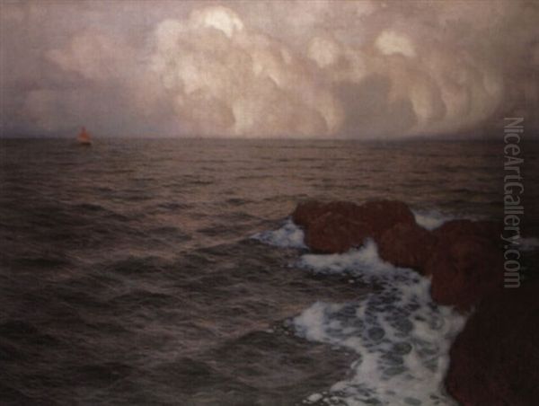 Dalmation Coast Seen From Ragusa - view 1
