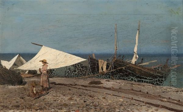 Fischerboote Am Strand - view 1