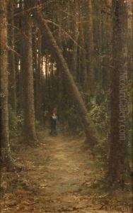 A Walk In The Woods by Yuliy Yulevich Klever the Younger