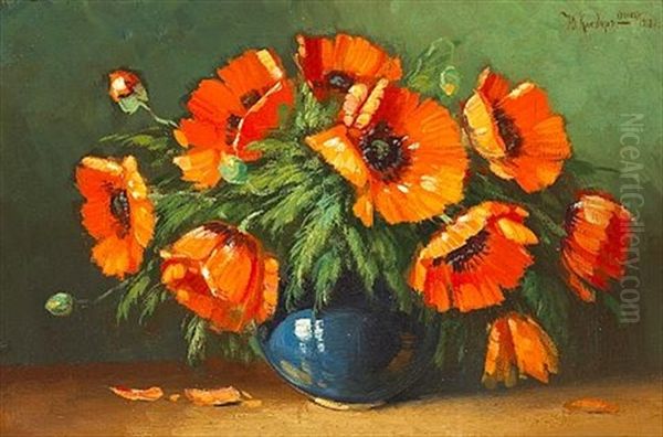 A Still Life With Poppies - view 1