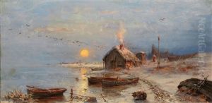 A Fishing Village On The Baltic Coast A Fishing Village On The Baltic Coast