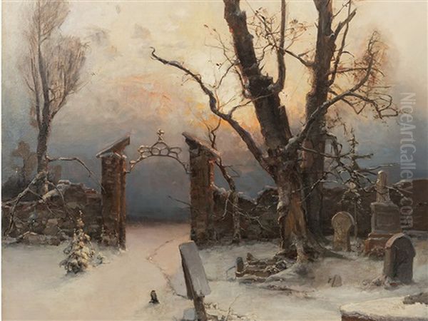 The Abandoned Cemetery - view 1