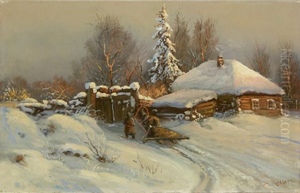 Winterliche Abendstimmung - view 1