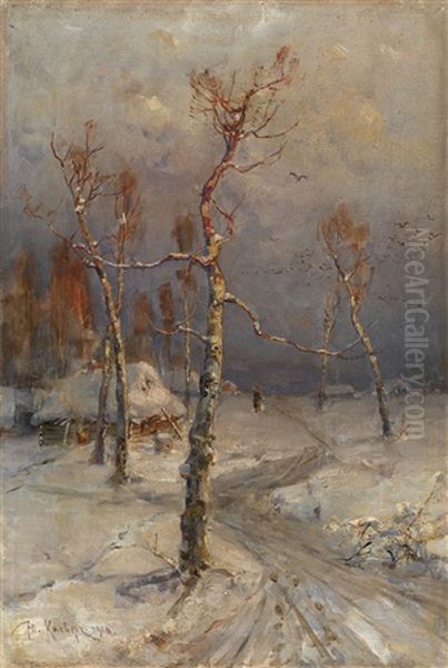 Wintry Village - view 1