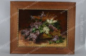 Nature Morte Aux Lilas by Yuliy Yulevich (Julius) Klever