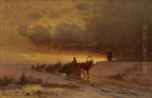 On The Road by Yuliy Yulevich (Julius) Klever