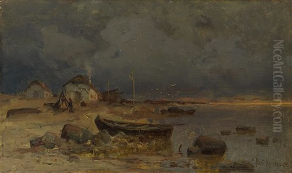 Boat By The Shore - view 1