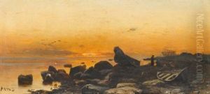 Sunset (collab. W/studio) by Yuliy Yulevich (Julius) Klever