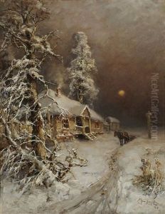 Horseman In A Sleeping Village