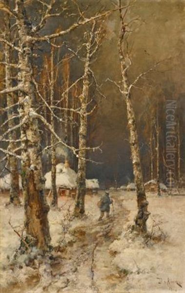 Traveller In The Snow (collab. W/studio) - view 1