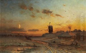 Before The Sunrise by Yuliy Yulevich (Julius) Klever