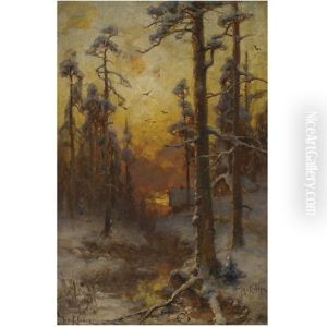 Winter Sun (collab. W/studio) by Yuliy Yulevich (Julius) Klever