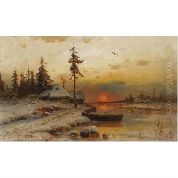 Winter Sunset (collab. W/studio) - view 1