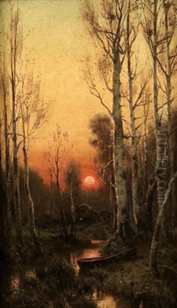 Winter Sunset - view 1