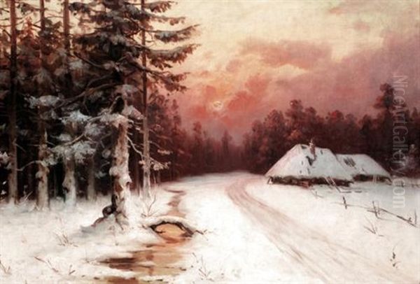 Winter Sunset - view 1