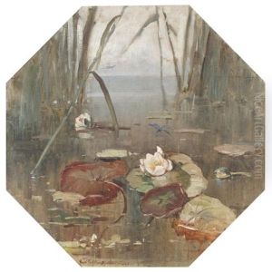 Waterlillies by Yuliy Yulevich (Julius) Klever