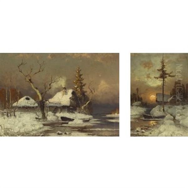 Winter Scenes (pair) - view 1