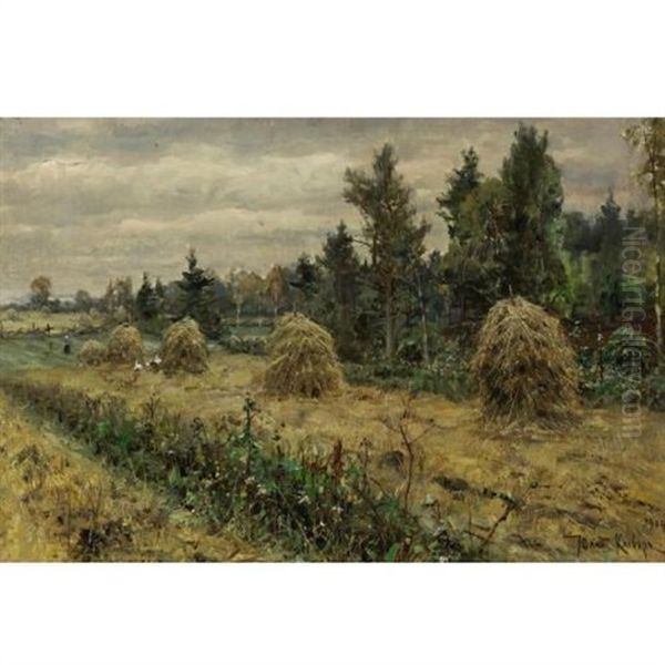 Haystacks - view 1