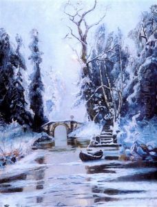 Hiver Aux Jardins Du Palais De Pavlovsk Hiver Aux Jardins Du Palais De Pavlovsk