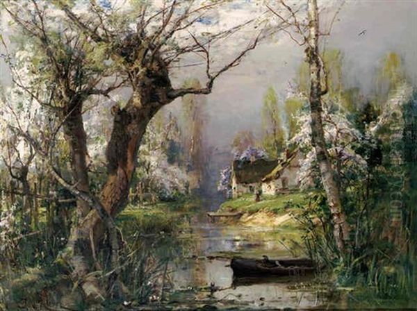 Cottage By A Stream - view 1