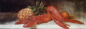 Nature Morte Au Homard Et Ananas Nature Morte Au Homard Et Ananas
