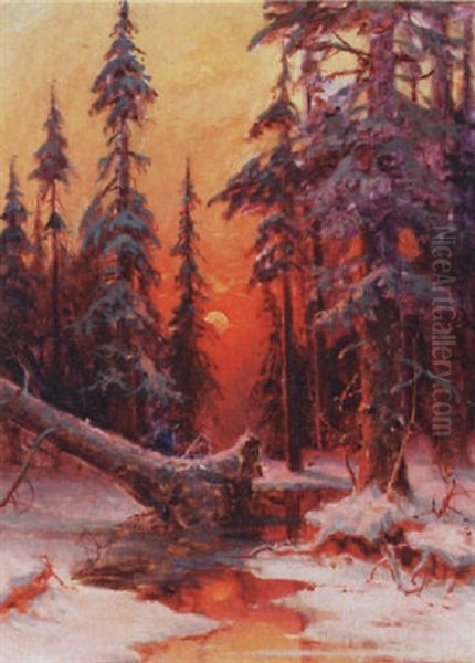 A Magical Winter Evening - view 1