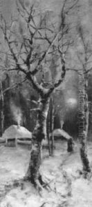 Russischer Winterabend