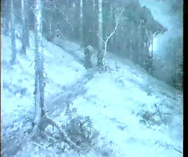 Mondschein Im Winterwald - view 1