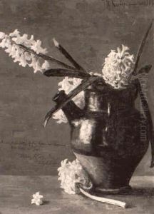 Hyacinths In A Pitcher by Yuliy Yulevich (Julius) Klever