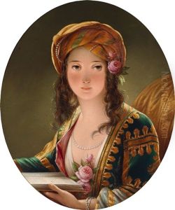 Die Morgenlanderin (after Friedrich Von Amerling)