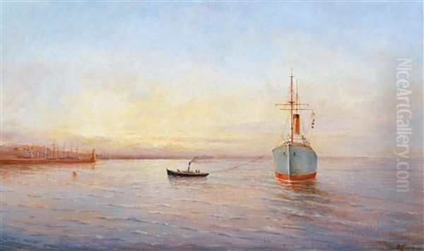 In The Harbour Of Odessa - view 1