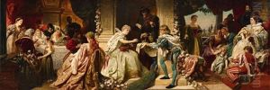 The Party by Eugen Johann Georg Klimsch